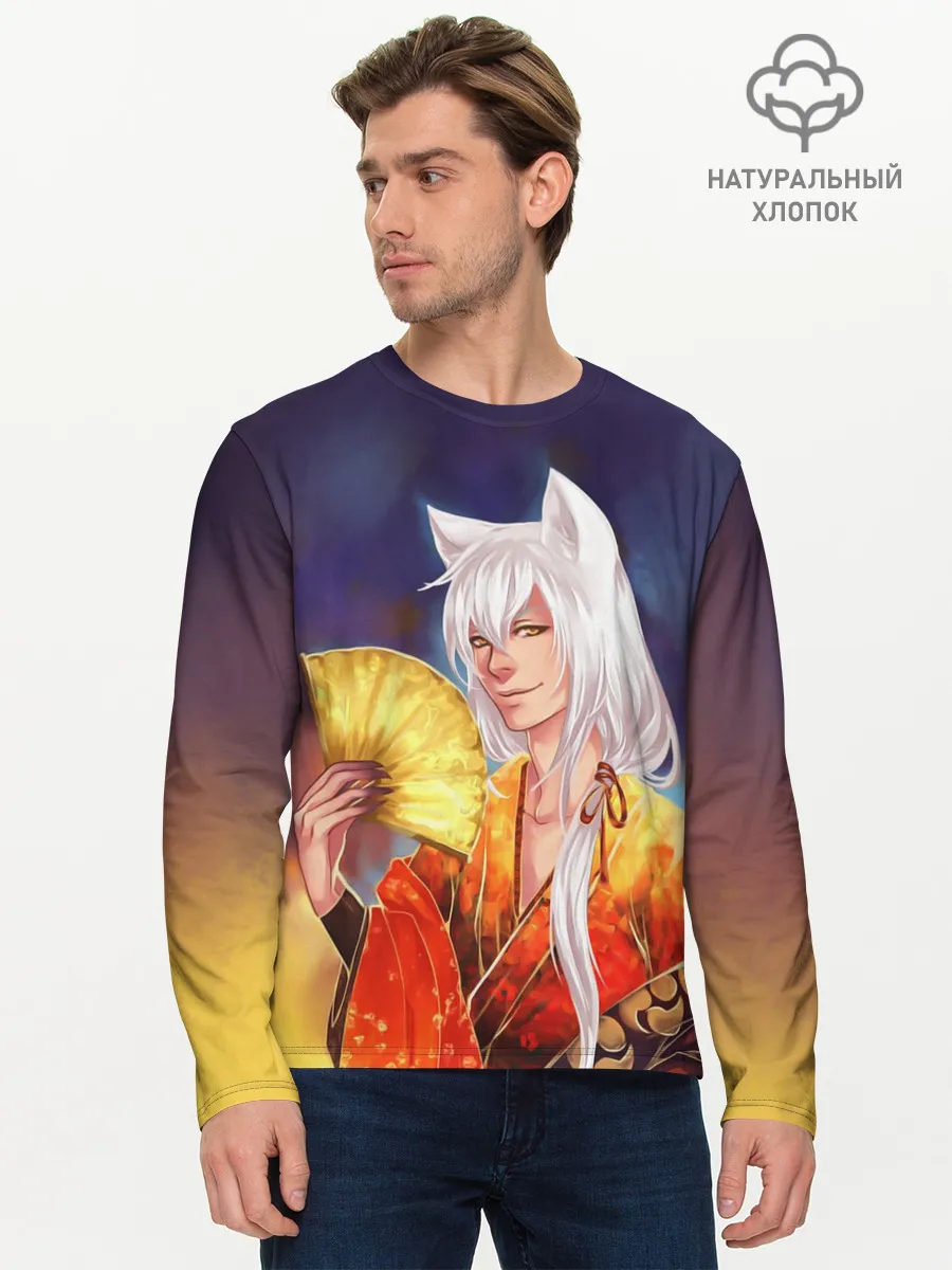 Мужской лонгслив базовый / Томоэ