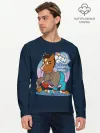 Мужской лонгслив базовый / Pony x Bojack