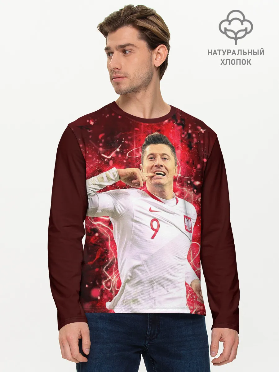Мужской лонгслив базовый / Lewandowski | Левандовски | 9