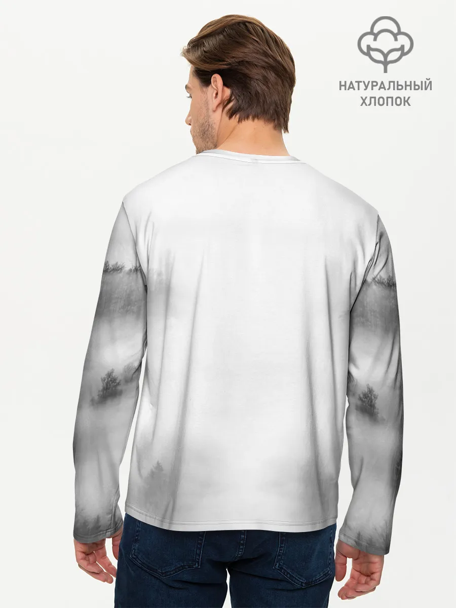 Мужской лонгслив базовый / ВОЛК | WOLF