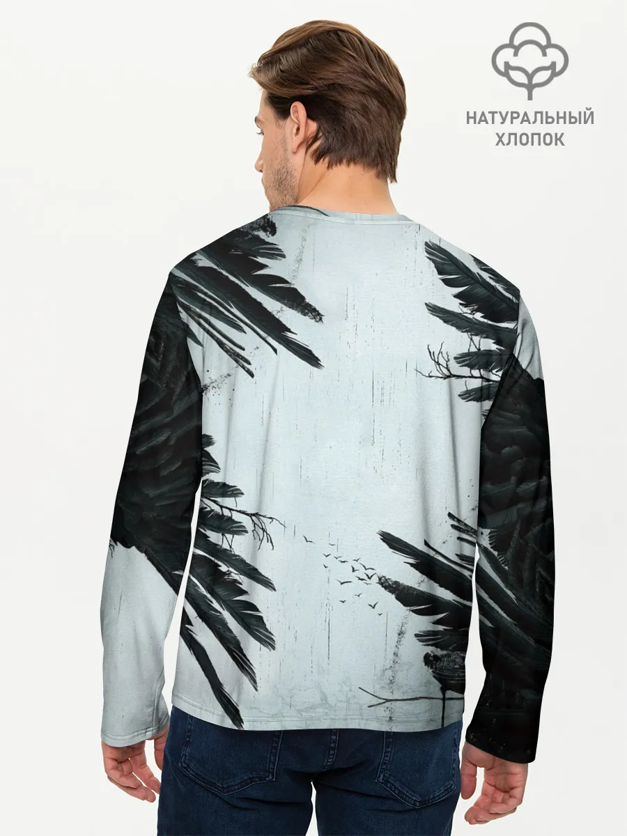 Мужской лонгслив базовый / Resident Evil Village. Crow