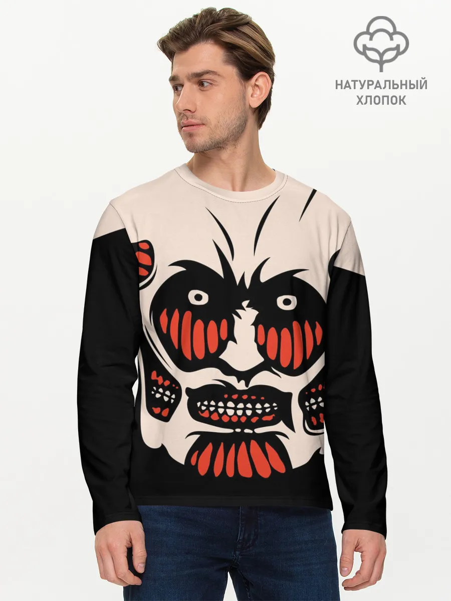 Мужской лонгслив базовый / КОЛОССАЛЬНЫЙ ТИТАН