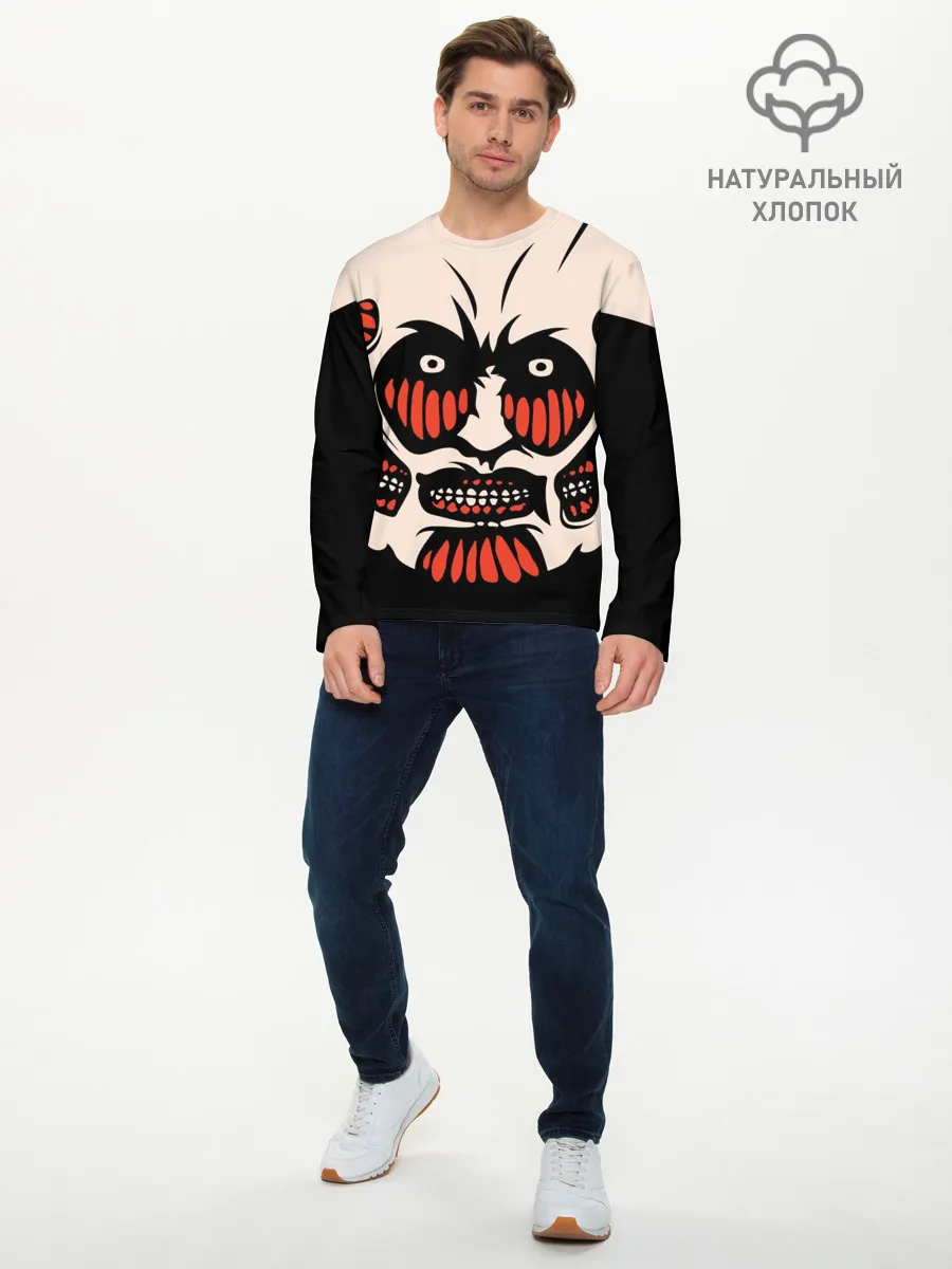 Мужской лонгслив базовый / КОЛОССАЛЬНЫЙ ТИТАН