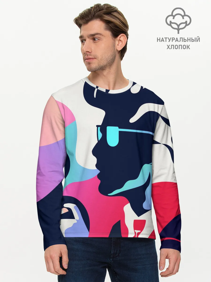 Мужской лонгслив базовый / Персонаж