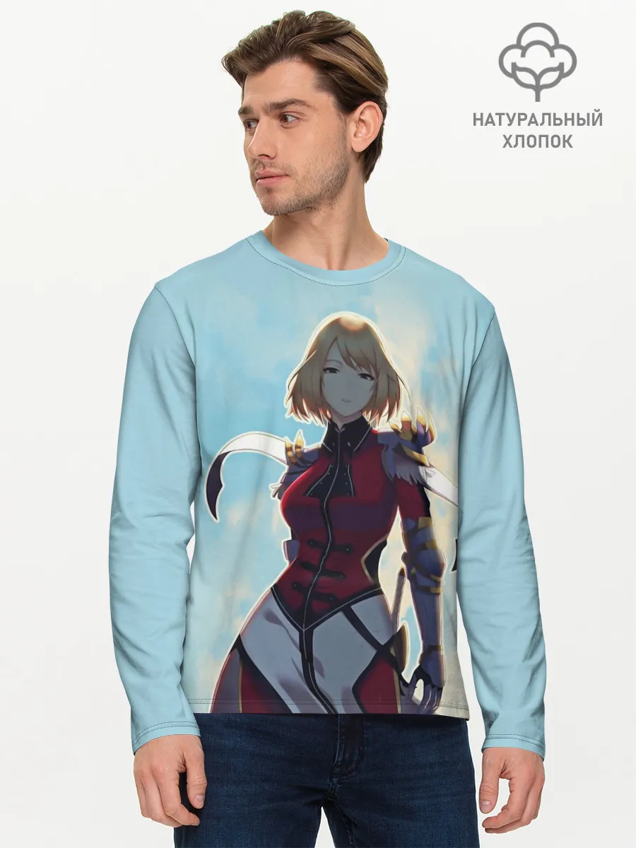 Мужской лонгслив базовый / Cha Hae-In