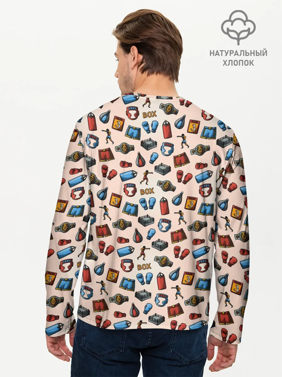 Мужской лонгслив базовый / Box
