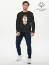 Мужской лонгслив базовый / Paulo Dybala Pop Art