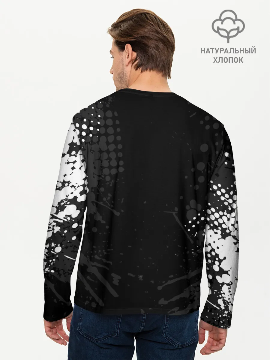 Мужской лонгслив базовый / КРИШТИАНУ РОНАЛДУ / ЮВЕНТУС