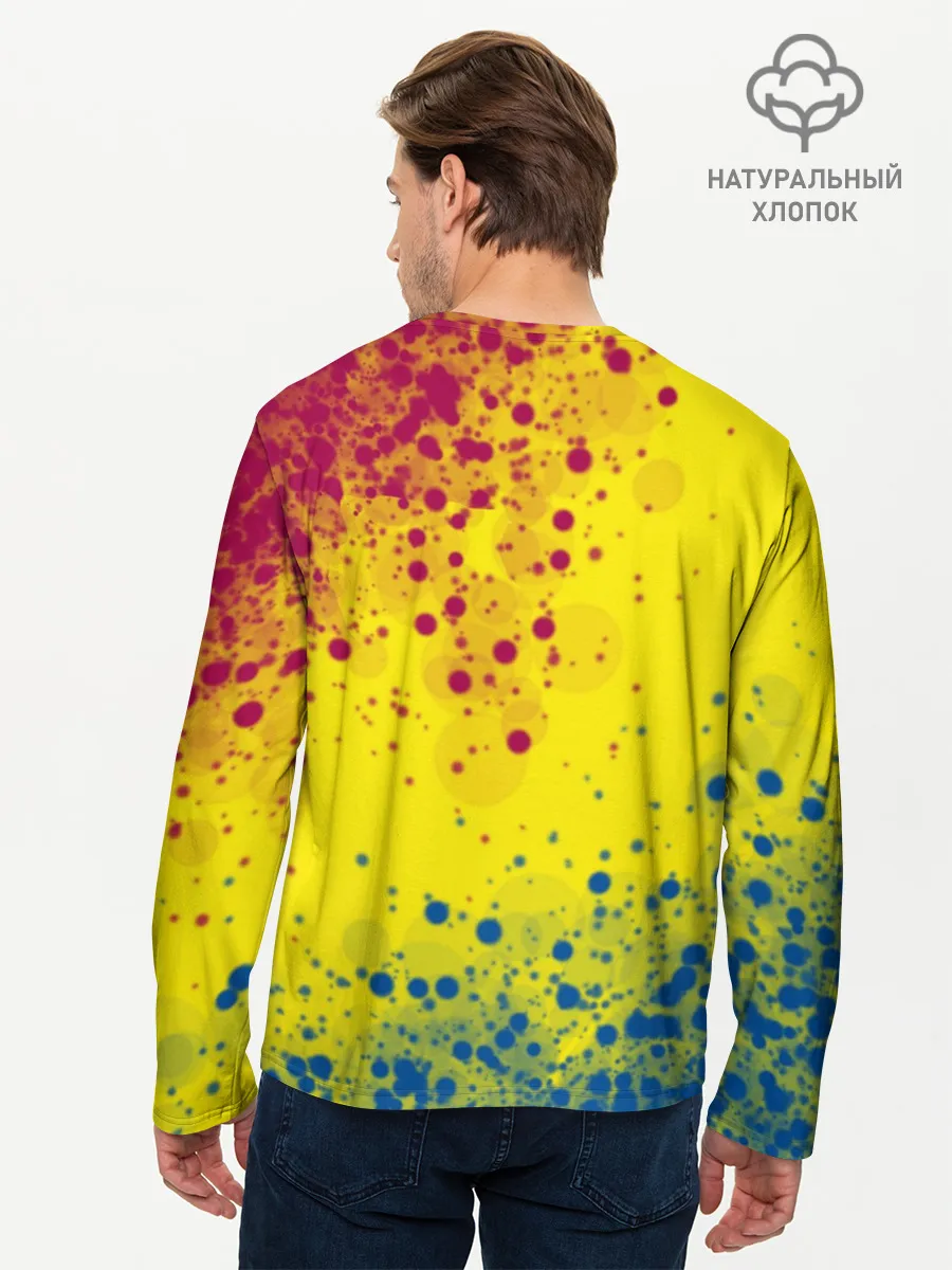 Мужской лонгслив базовый / Barcelona