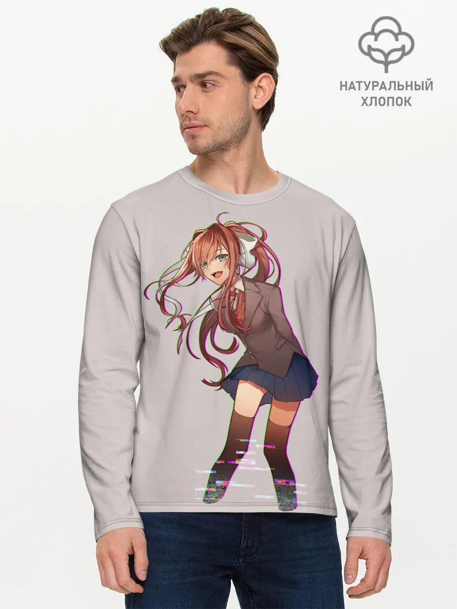 Мужской лонгслив базовый / Cyber Monika