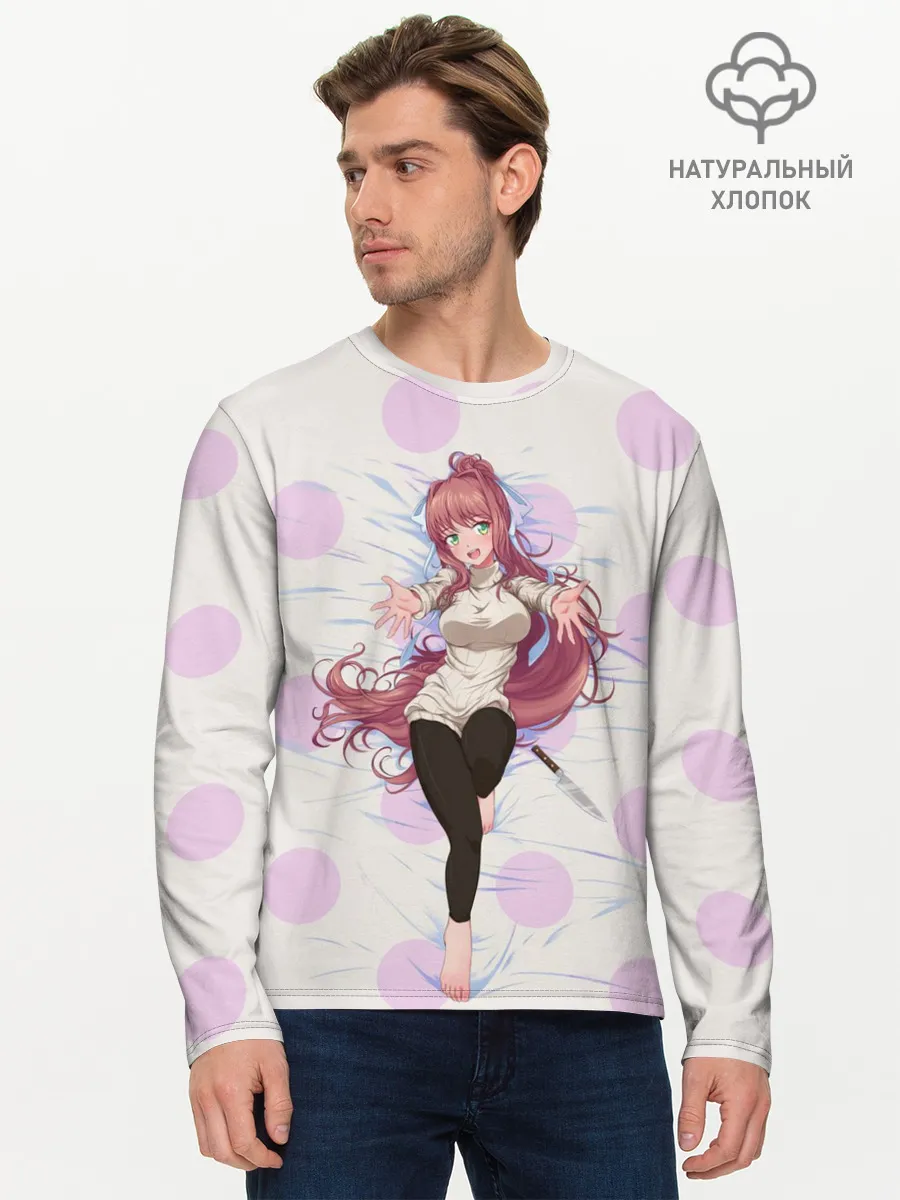 Мужской лонгслив базовый / Doki Doki | Monika | Моника