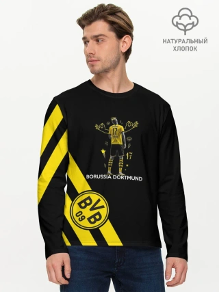 Мужской лонгслив базовый / Холанд Боруссия