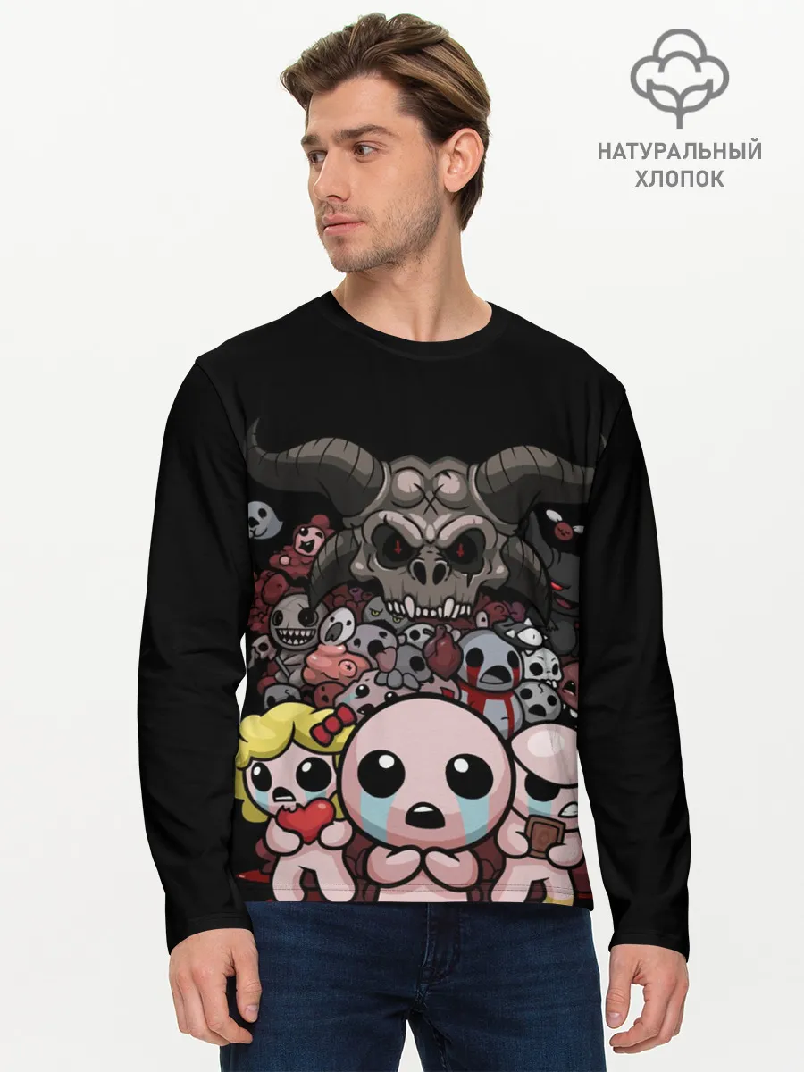 Мужской лонгслив базовый / The Binding of isaac | bosses