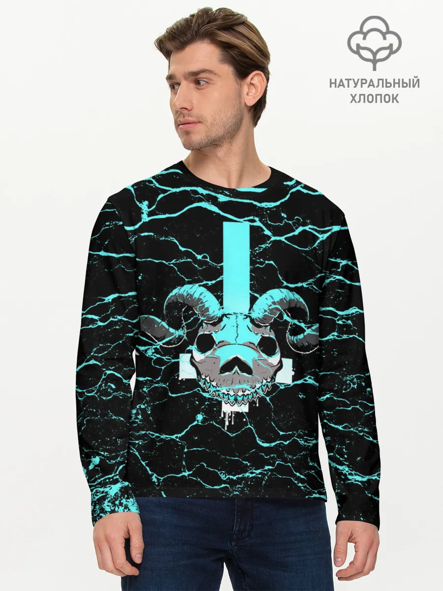 Мужской лонгслив базовый / Жертвоприношение Исаака