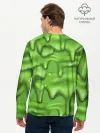 Мужской лонгслив базовый / Green Slime