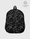 Рюкзак детский / Черно-белый геометрический