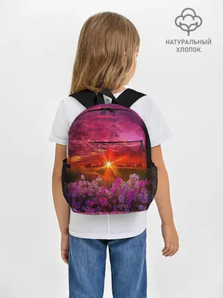 Рюкзак детский / МАЛИНОВЫЙ ЗАКАТ