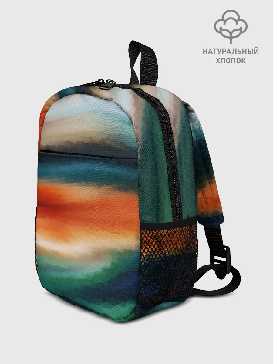 Рюкзак детский / Мозаичный абстрактный узор