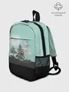 Рюкзак детский / Лес. Мозаичный узор