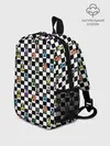 Рюкзак детский / Яркая шахматная доска
