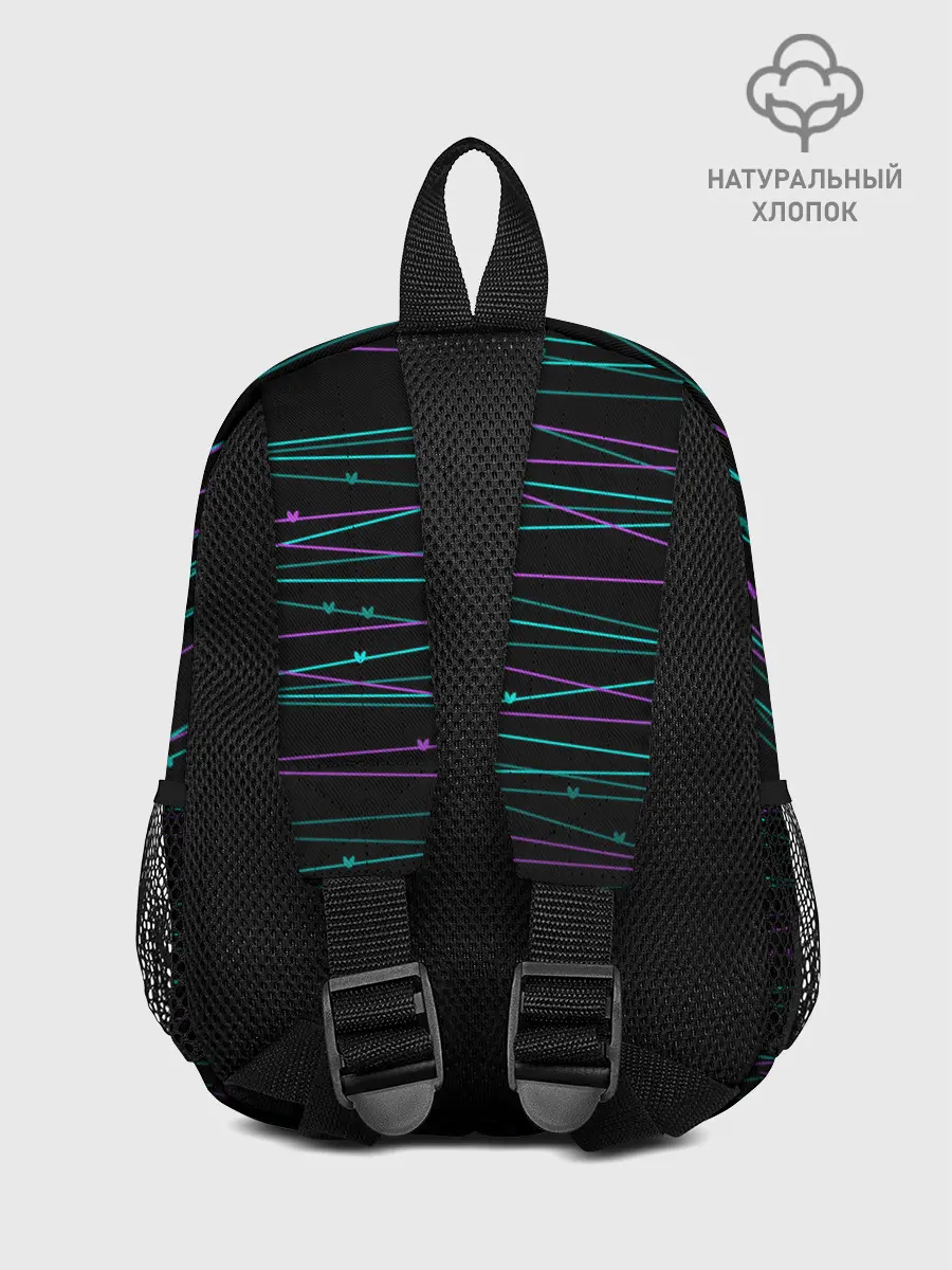 Рюкзак детский / Неоновые тонкие нити