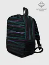 Рюкзак детский / Неоновые тонкие нити