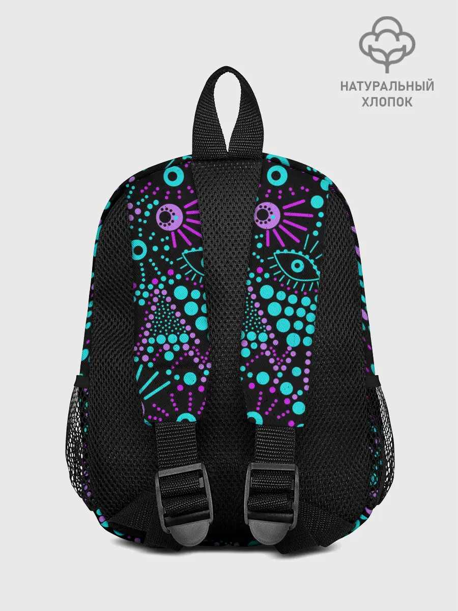 Рюкзак детский / Яркий абстрактный узор