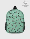 Рюкзак детский / Голуби на зеленом
