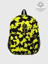 Рюкзак детский / Черно-желтый камуфляж
