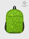 Рюкзак детский / Неоновый цветочный узор