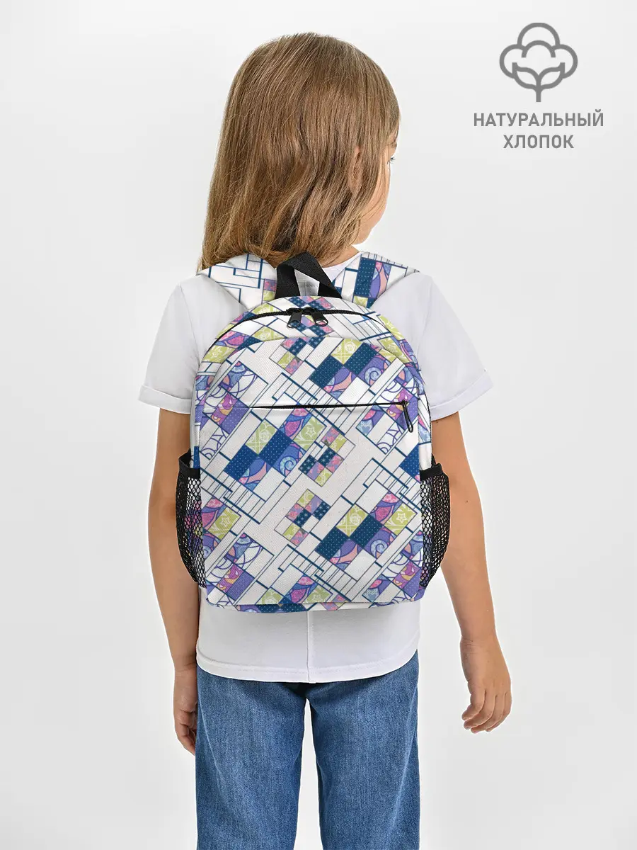 Рюкзак детский / Этнический узор пэчворк