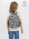 Рюкзак детский / Graffiti white on black