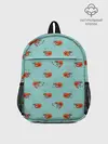 Рюкзак детский / Креветки паттерн