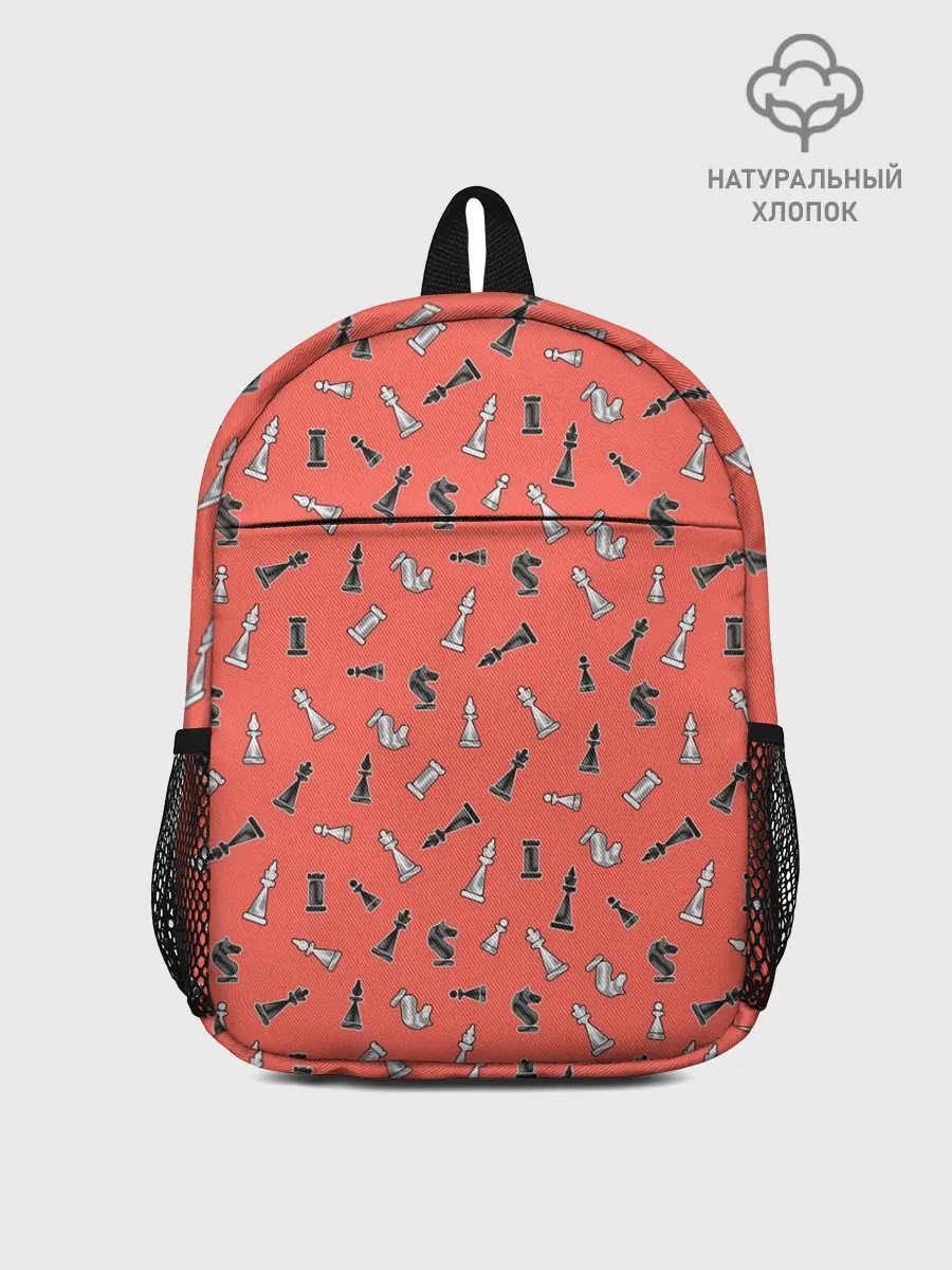 Рюкзак детский / Шахматы паттерн
