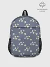 Рюкзак детский / Ромашки на сером паттерн
