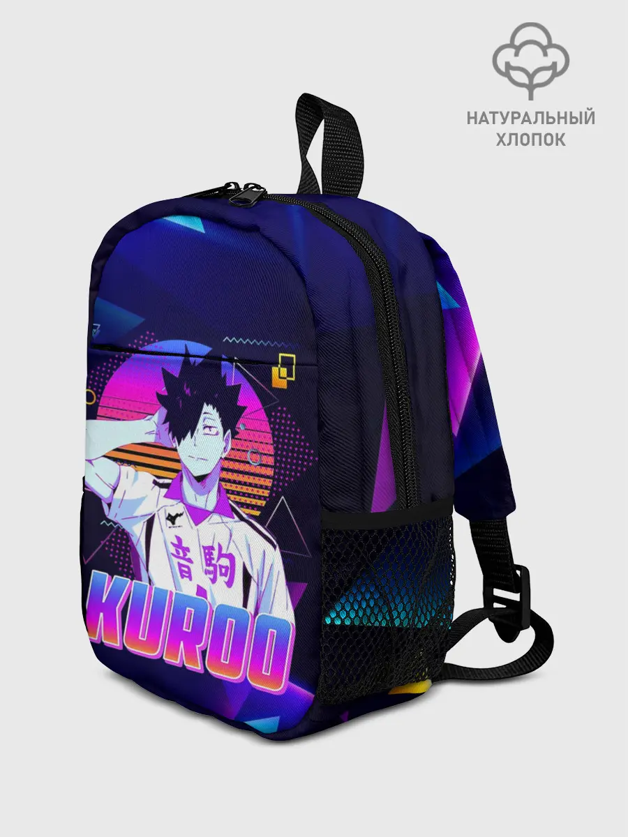 Рюкзак детский / КУРОО ТЕЦУРО / TETSURO / NEON