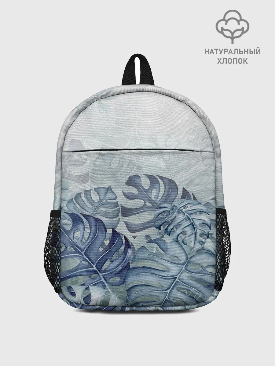 Рюкзак детский / Синие листья