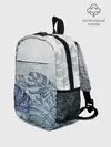 Рюкзак детский / Синие листья