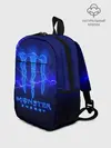 Рюкзак детский / MONSTER ENERGY МОЛНИЯ