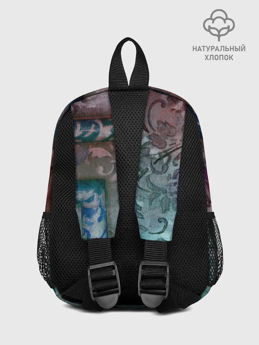 Рюкзак детский / Объемная абстракция - Флер-де-лис