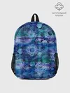 Рюкзак детский / Абстракция - акварельный узор