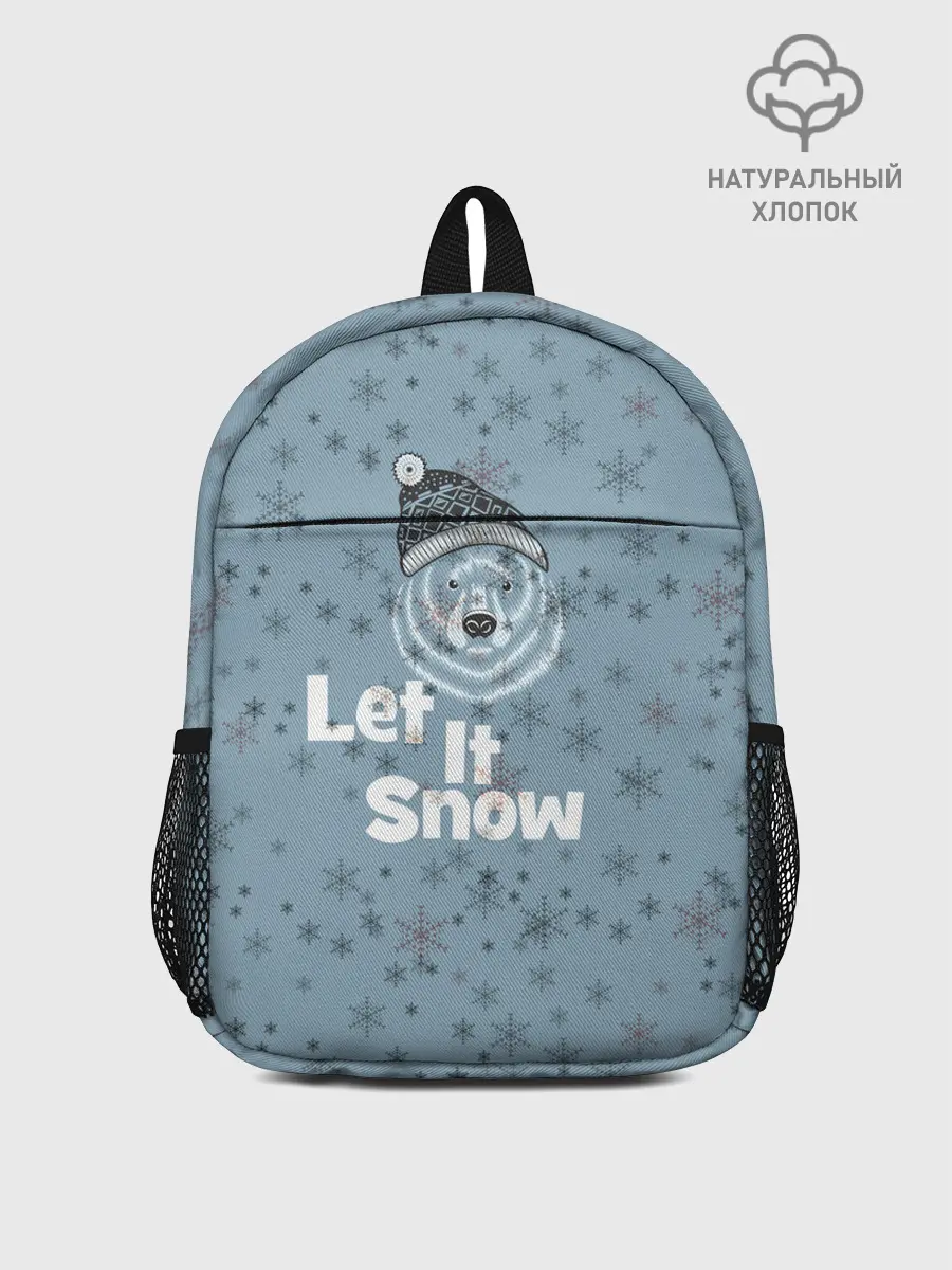 Рюкзак детский / Зима снежинки