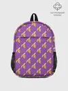 Рюкзак детский / Бананы на лиловом паттерн