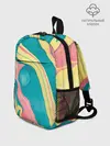 Рюкзак детский / осенний красочный развод