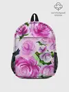 Рюкзак детский / Цветы Розовые Розы красками