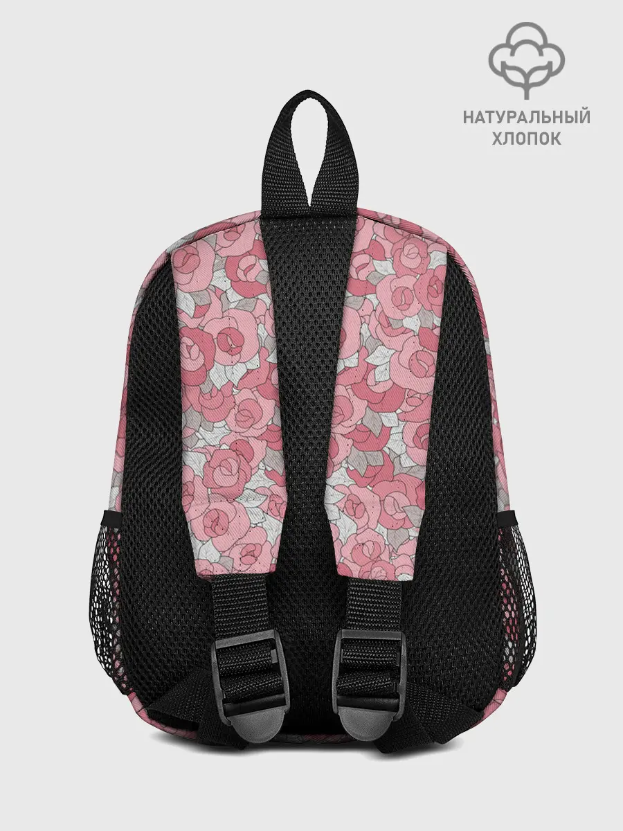 Рюкзак детский / Нежно коралловые розы