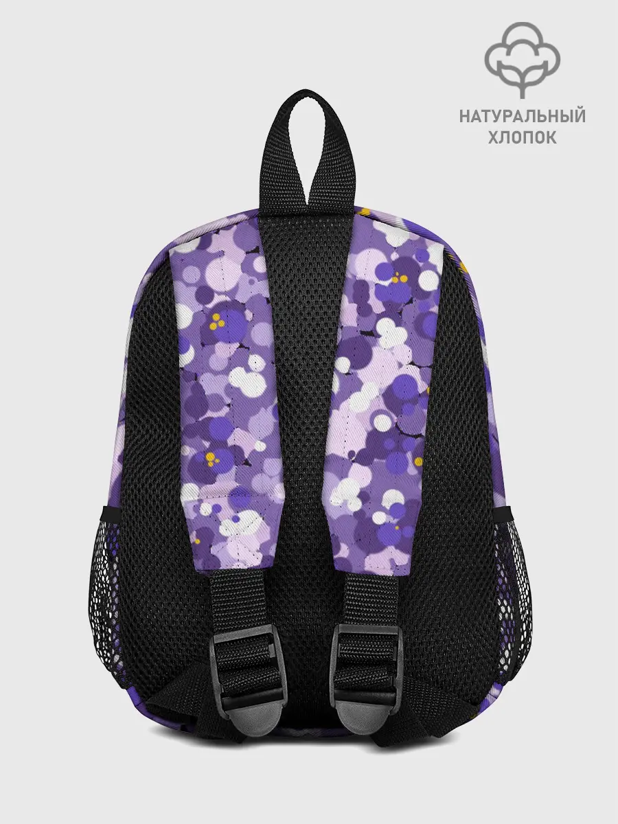 Рюкзак детский / Анютины глазки узор