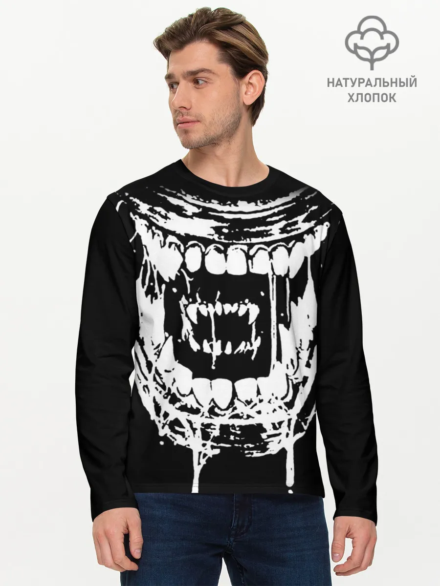 Мужской лонгслив базовый / Чужой