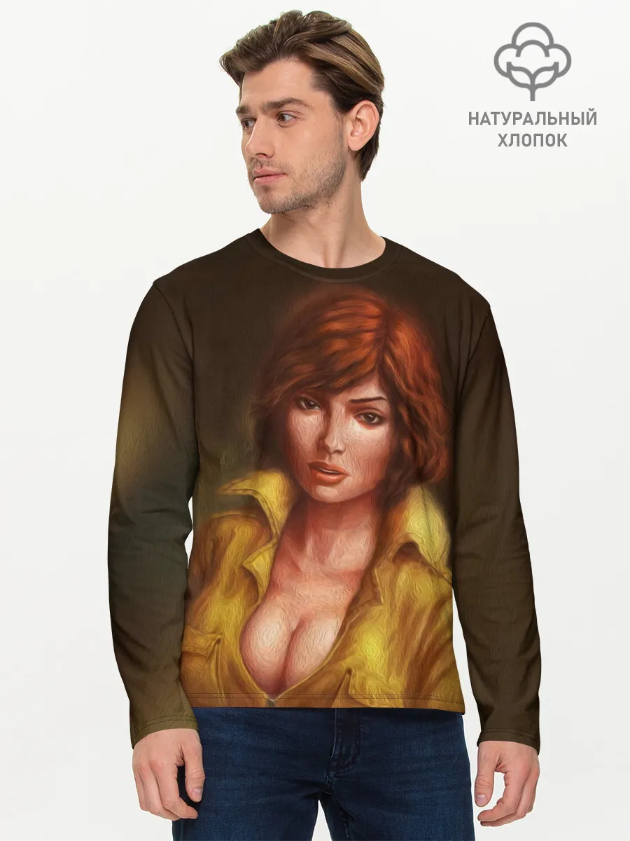 Мужской лонгслив базовый / ЭЙПРИЛ