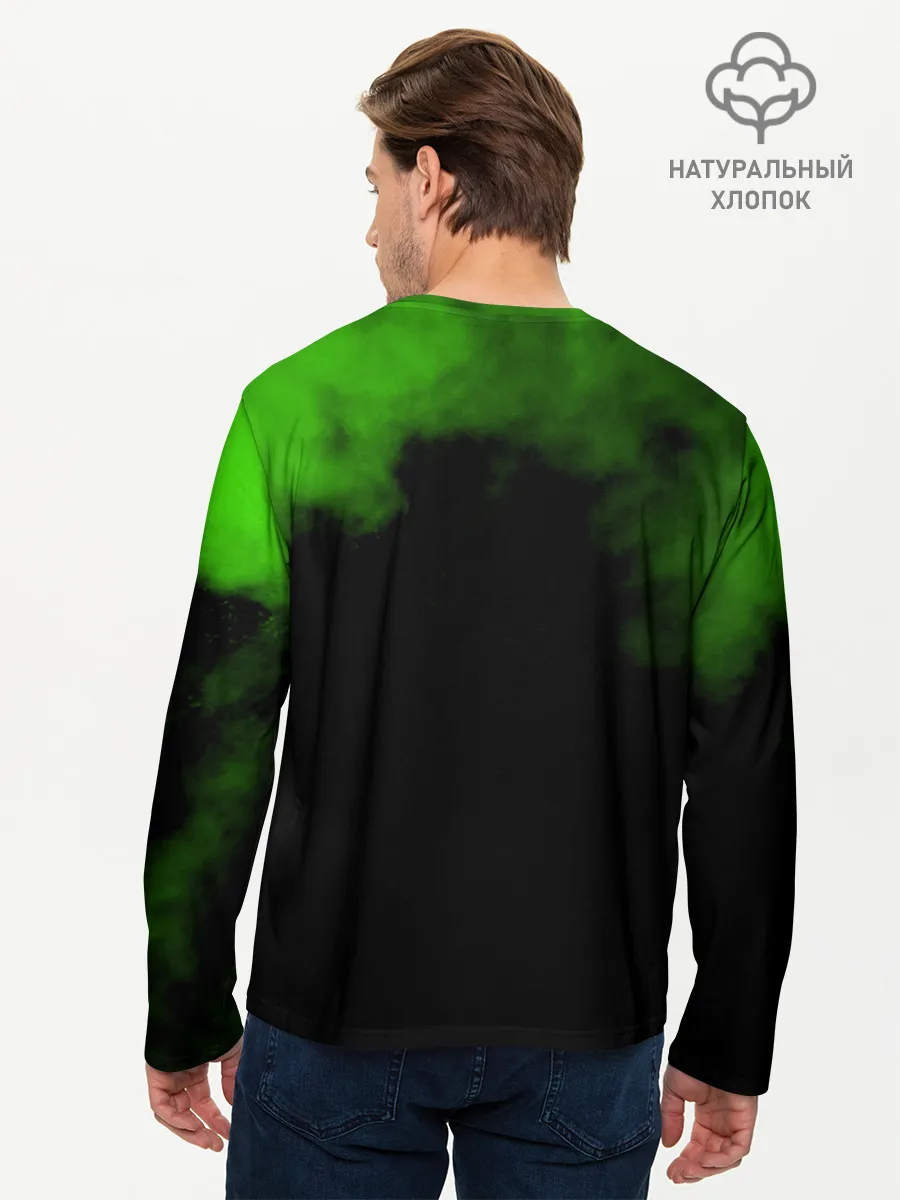 Мужской лонгслив базовый / TMNT Рафаэль